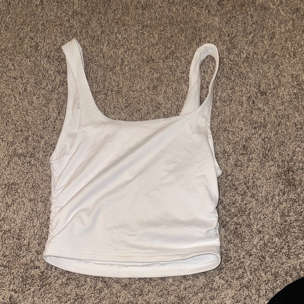 Elegant White Sleeveless Top
